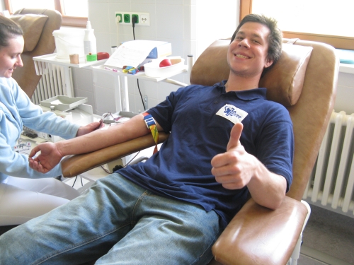 Darování krve - Radost z dobrého skutku